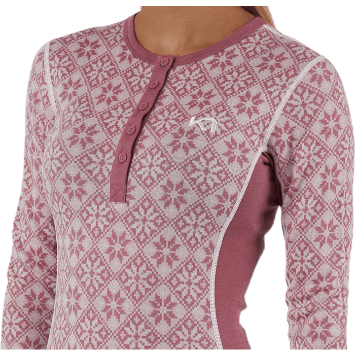 Rose Long Sleeve Shirt Pink