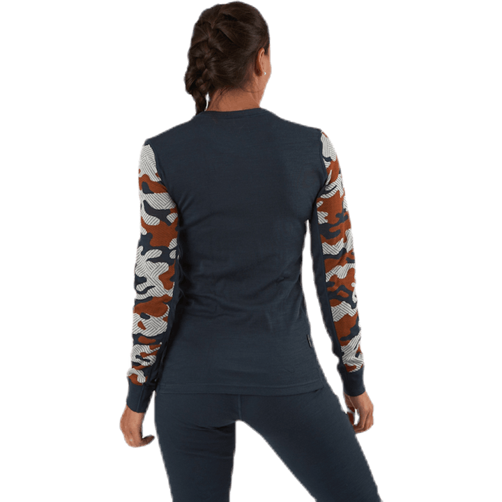 Kongle Long Sleeve Shirt Patterned/Brown