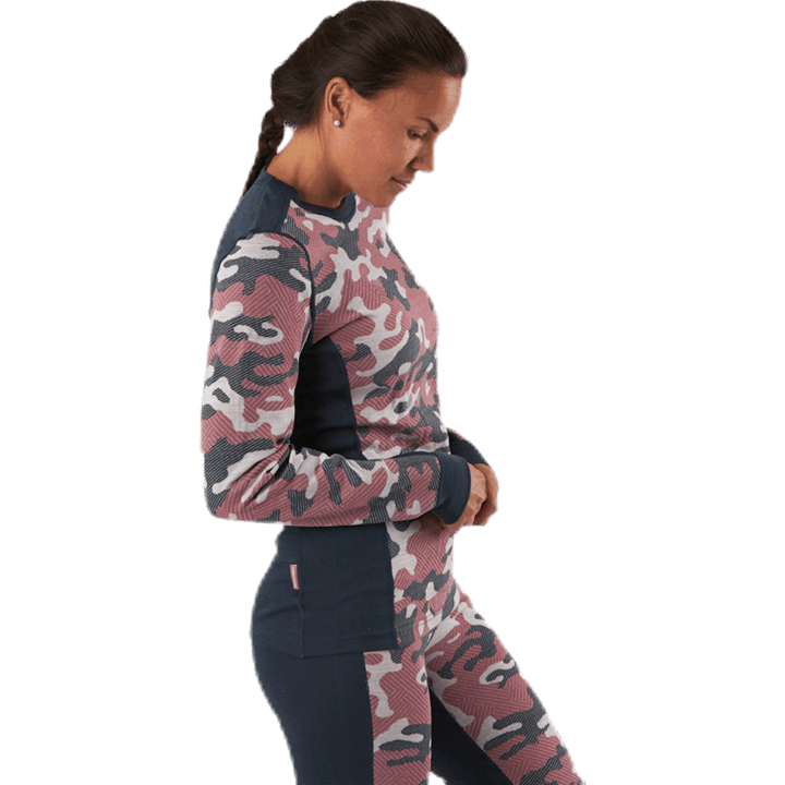 Kongle Long Sleeve Shirt Blue/Patterned