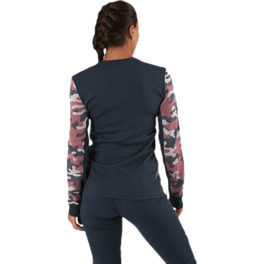Kongle Long Sleeve Shirt Blue/Patterned