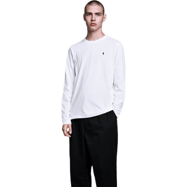 Long Sleeve Sleep Top White