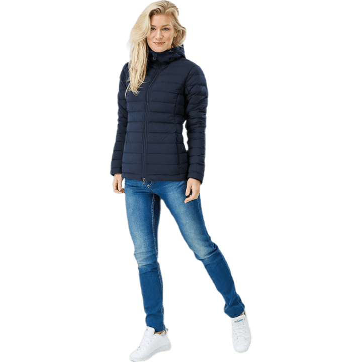 Ease Hooded Down Liner Blauw