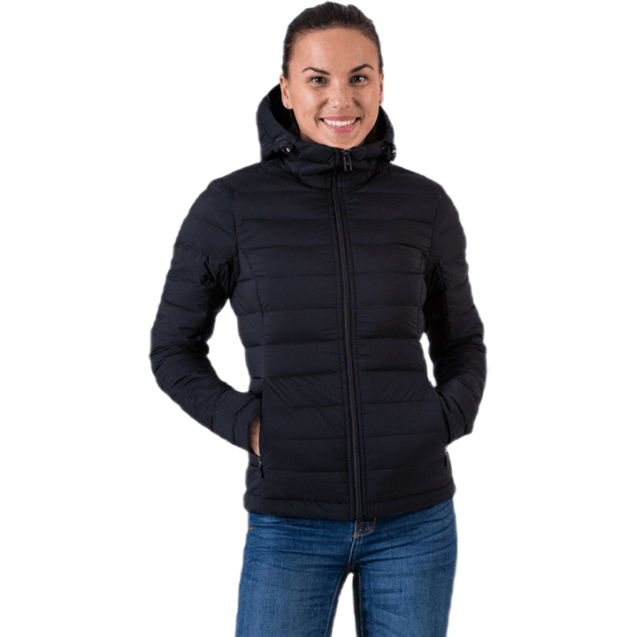 Ease Hooded Down Liner Zwart