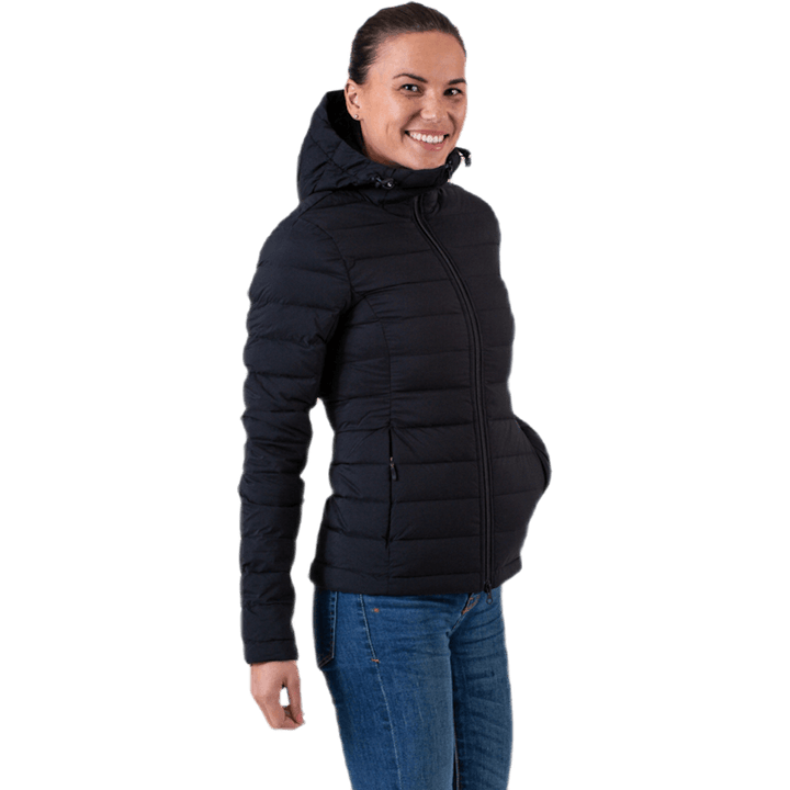 Ease Hooded Down Liner Zwart