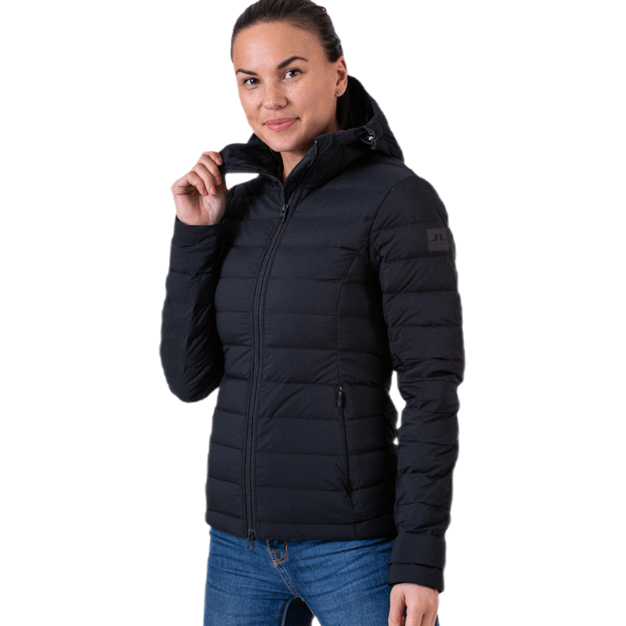 Ease Hooded Down Liner Zwart