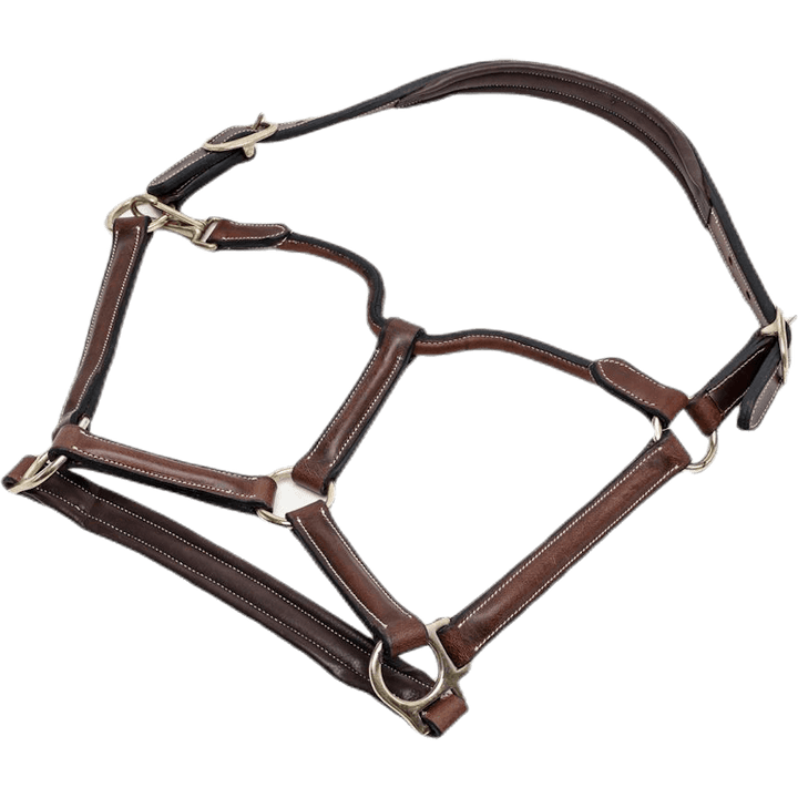 Leather Halter Cancun Brown
