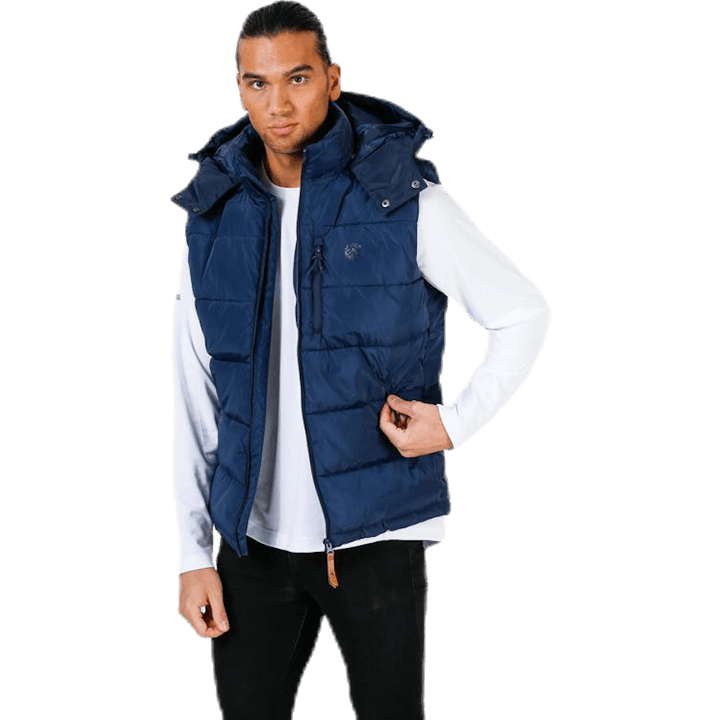 Gilet Louie Bleu