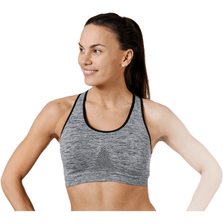 Sport Bra Seamless Grey
