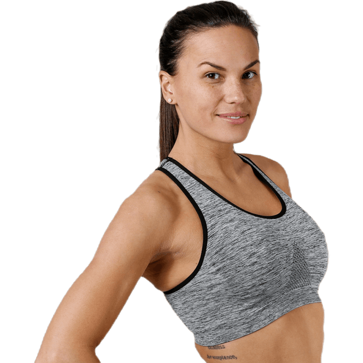 Sport Bra Seamless Grey