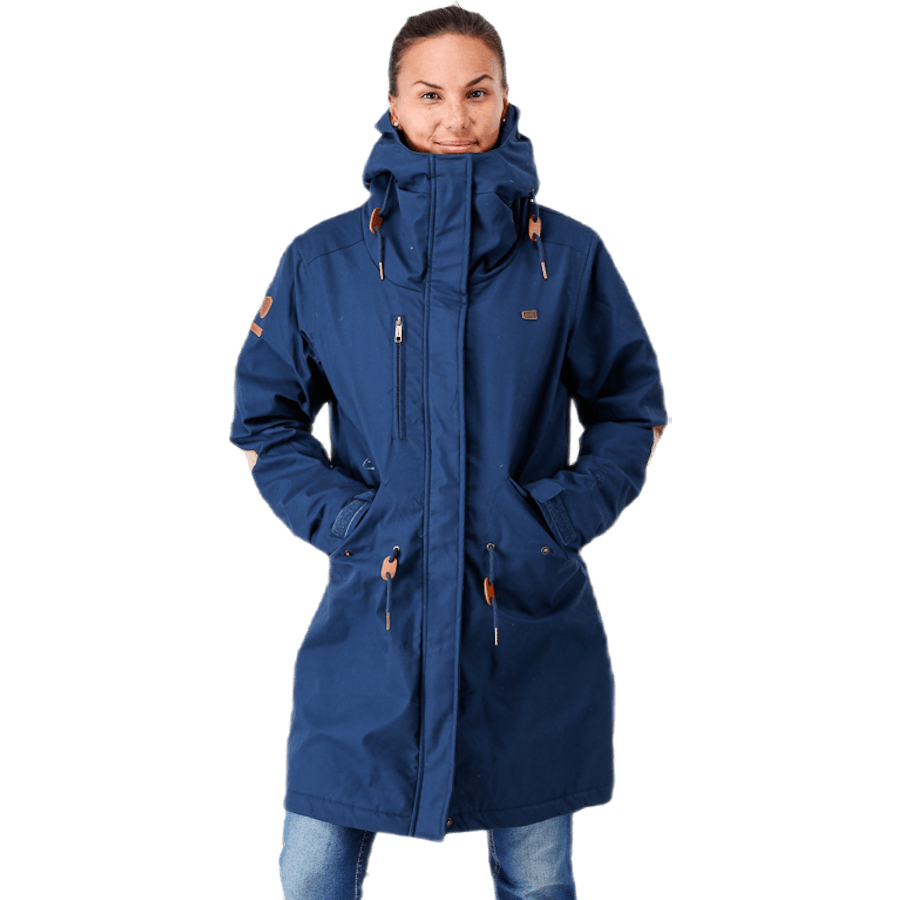 Ängsbo Parka Blau