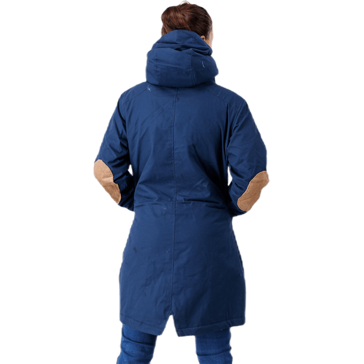 Ängsbo Parka Blau