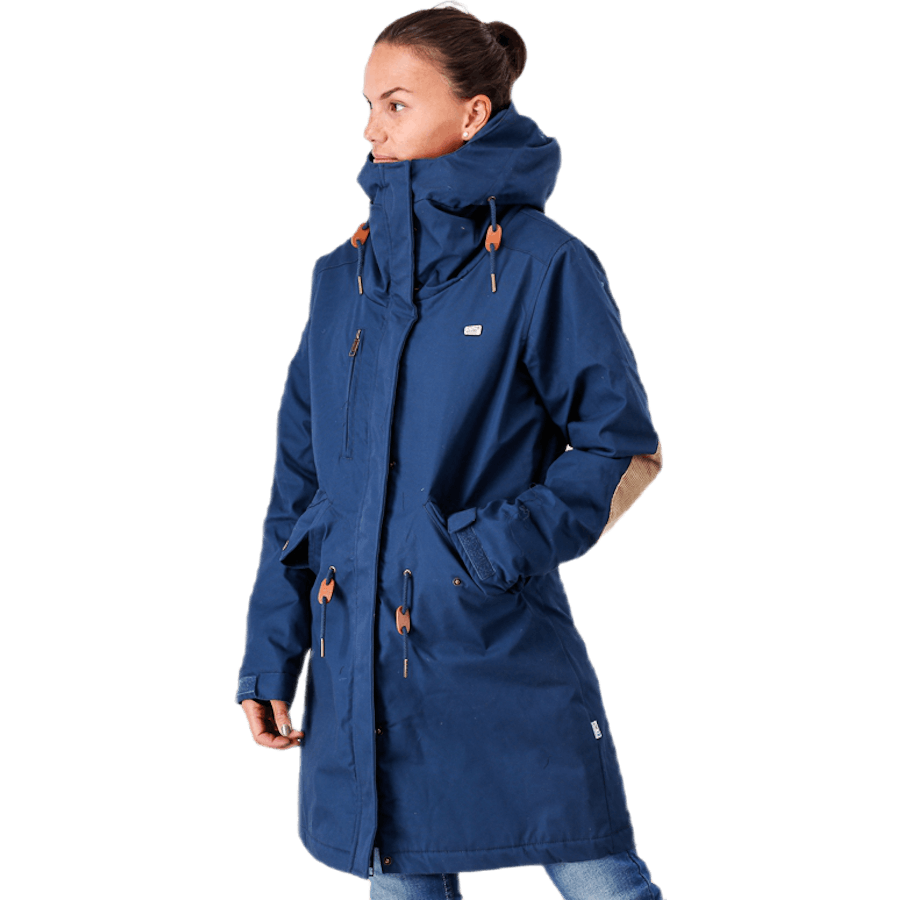 Ängsbo Parka Blau