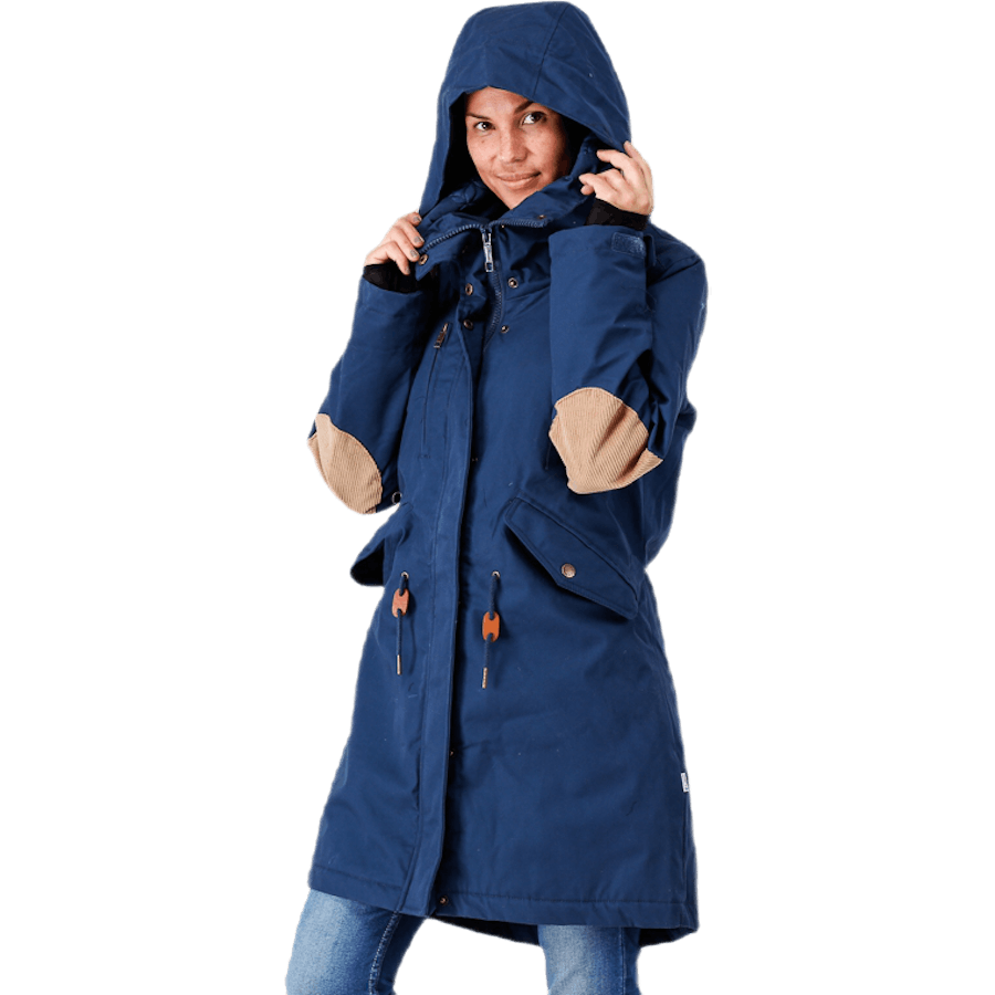 Ängsbo Parka Blau