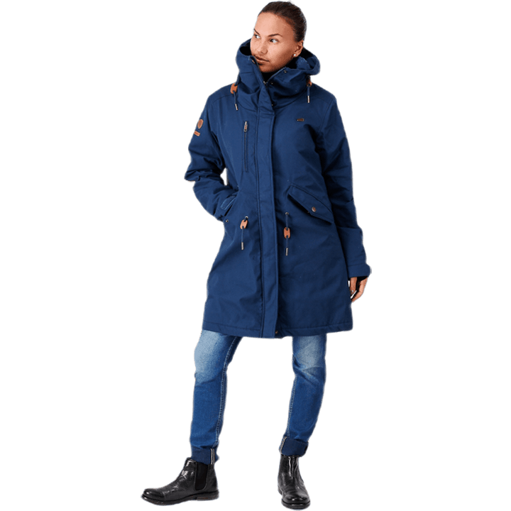 Ängsbo Parka Blau