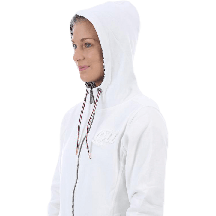 Otterö Zip Hood White
