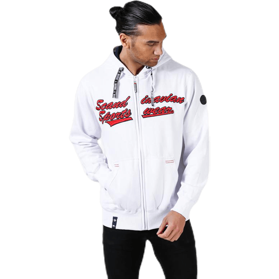 La Rochelle Zip Hood White