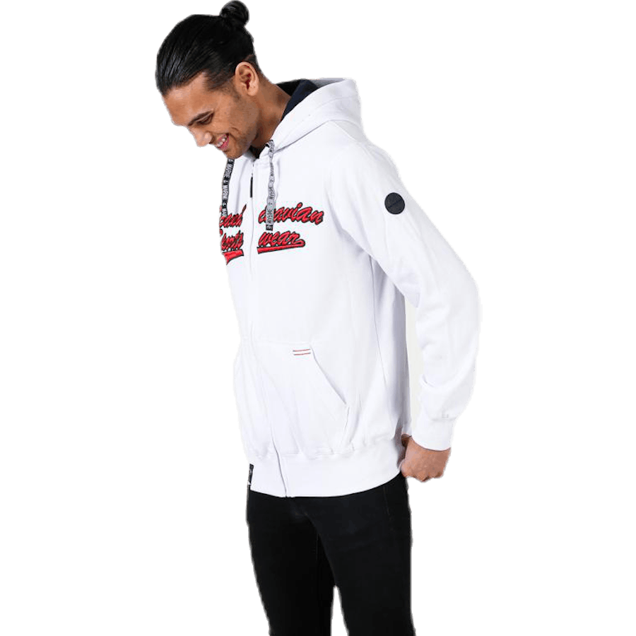 La Rochelle Zip Hood White