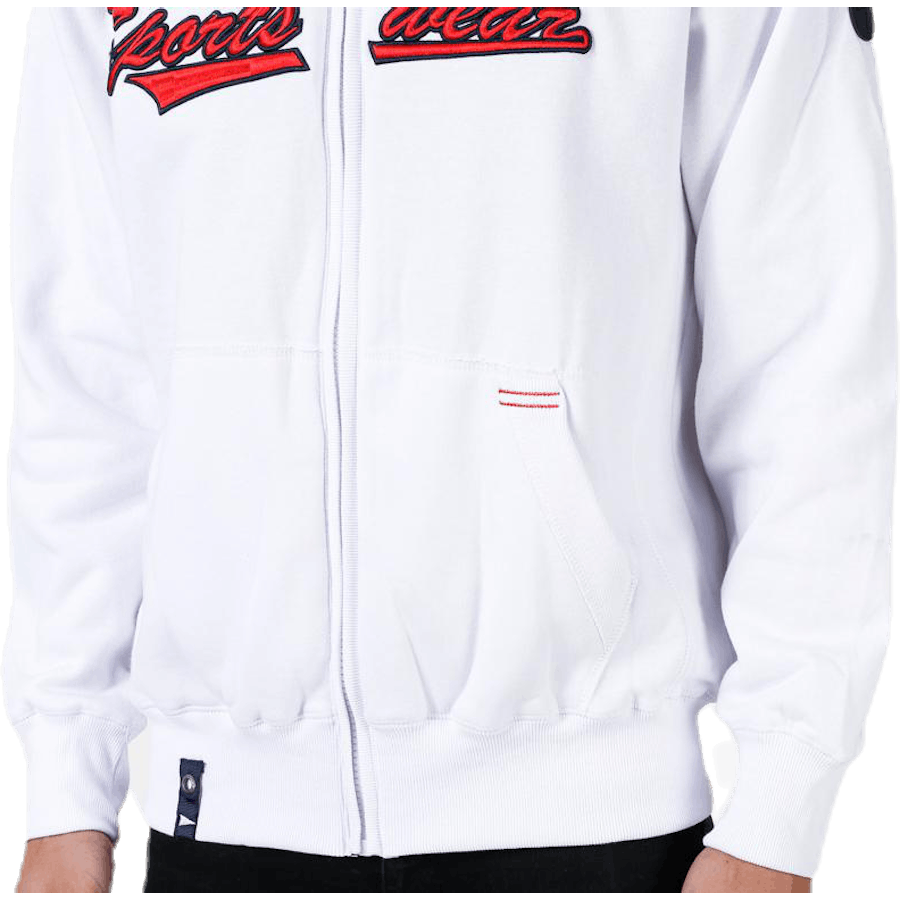 La Rochelle Zip Hood White