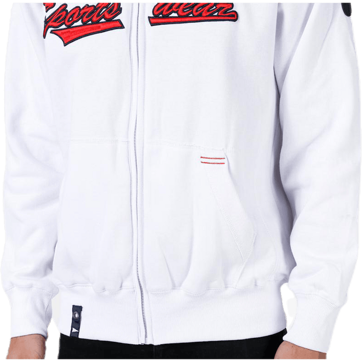 La Rochelle Zip Hood White