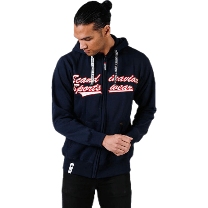 La Rochelle Zip Hood Blue
