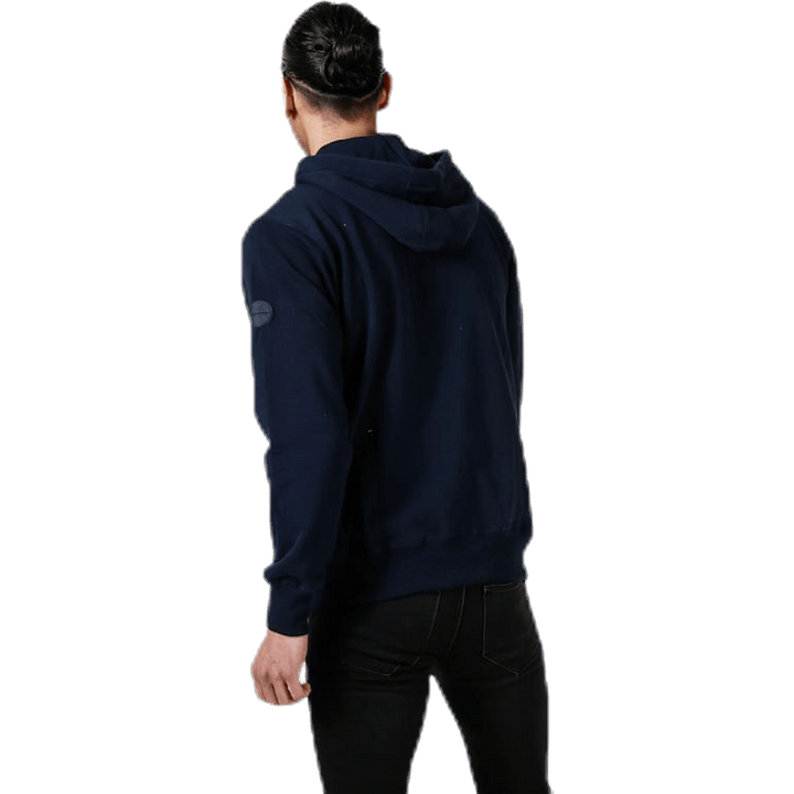 La Rochelle Zip Hood Blue