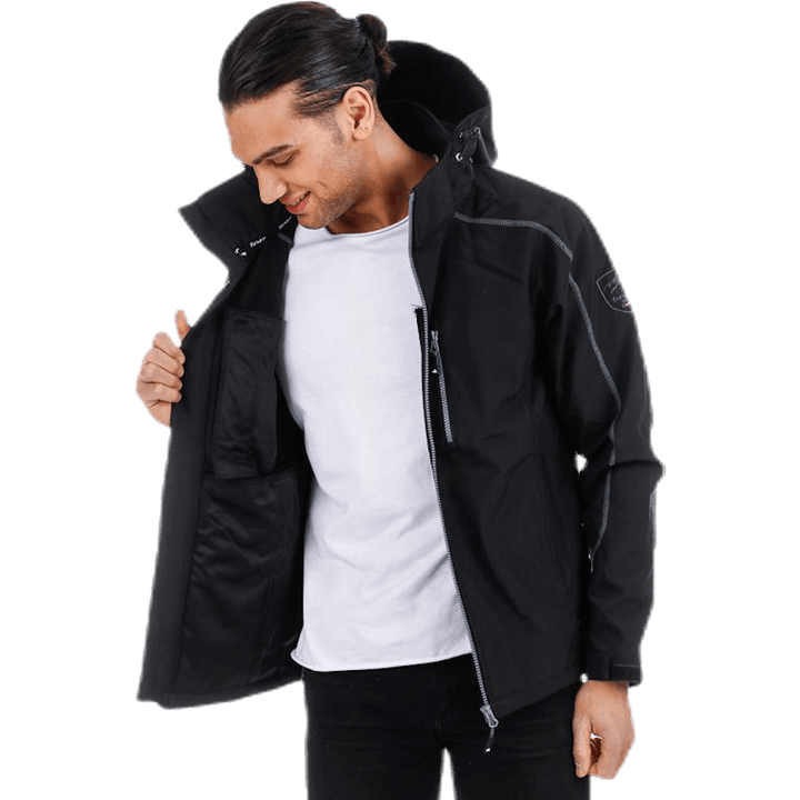 Wale Jacke Schwarz
