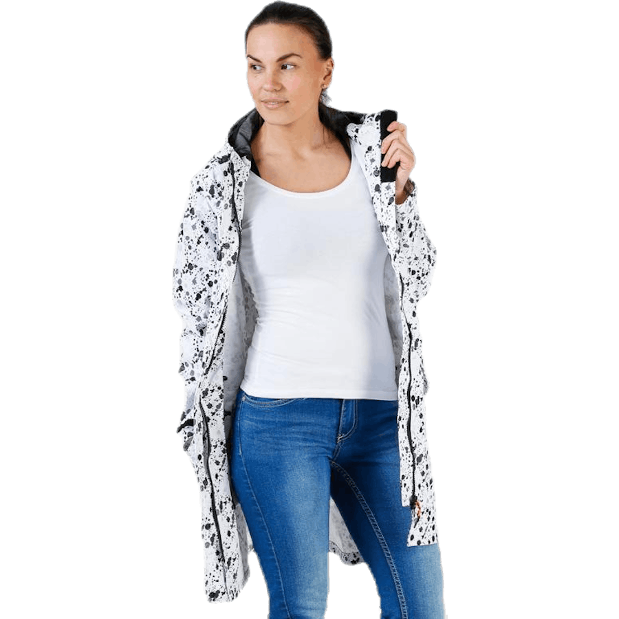 Electra Jacke White splash