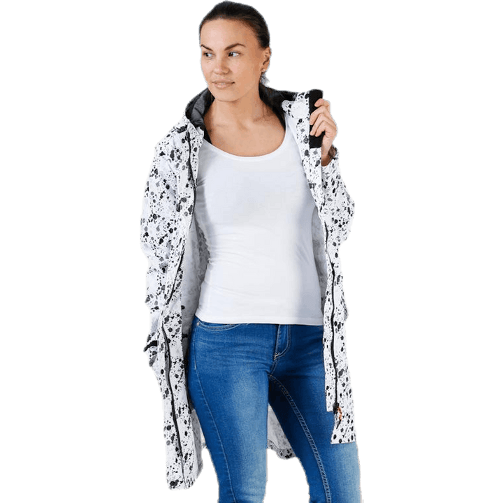 Electra Jacke White splash