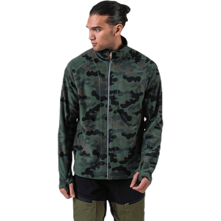 Doggejakke Camo grønn