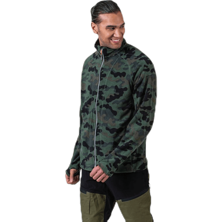 Doggejakke Camo grønn