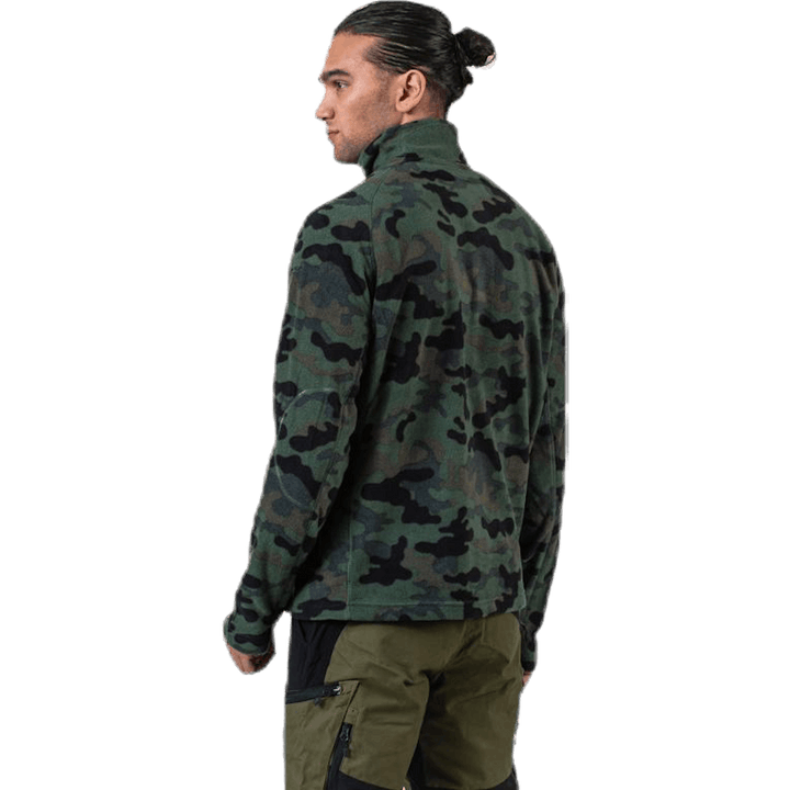 Doggejakke Camo grønn