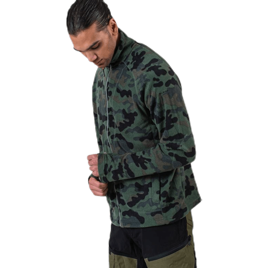 Doggejakke Camo grønn