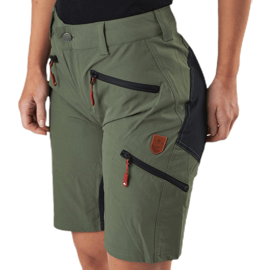 Flexi Lady Shorts Grön