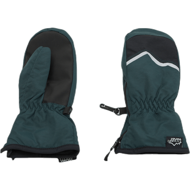 Moufles de protection vertes