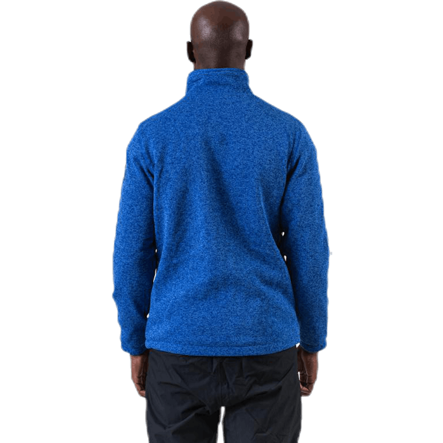 Ralf Melange Fleece Jacket w. Windproof Lining Blue