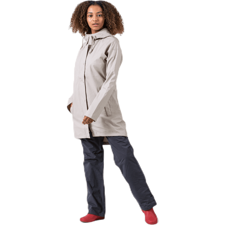 Petra Rain Jacket Beige