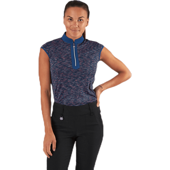 Alvina SL Polo Shirt Blue