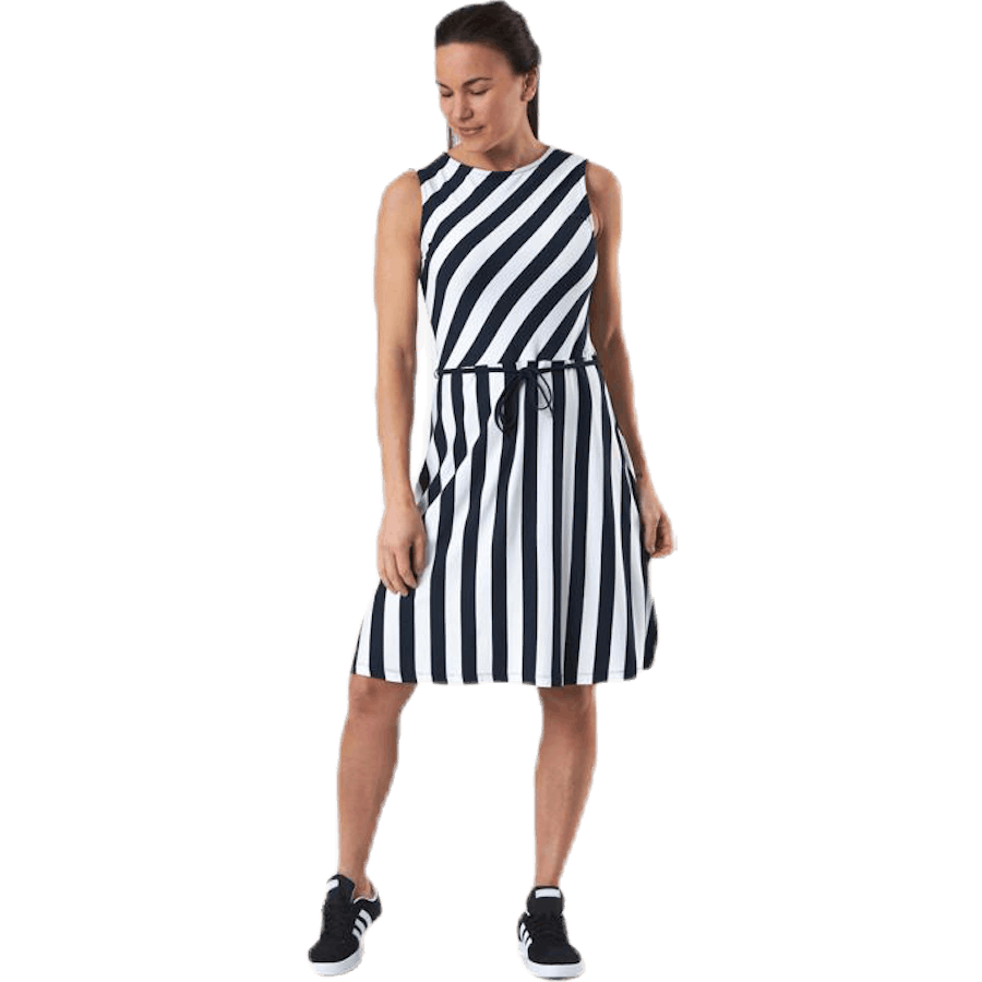 Melanie Dress Blue/White