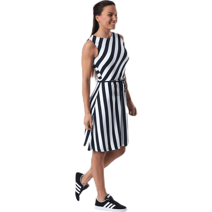 Melanie Dress Blue/White