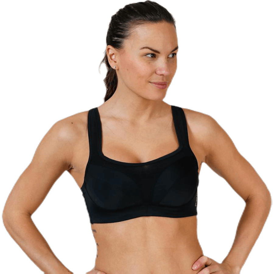 High Support Sports Bra F Black