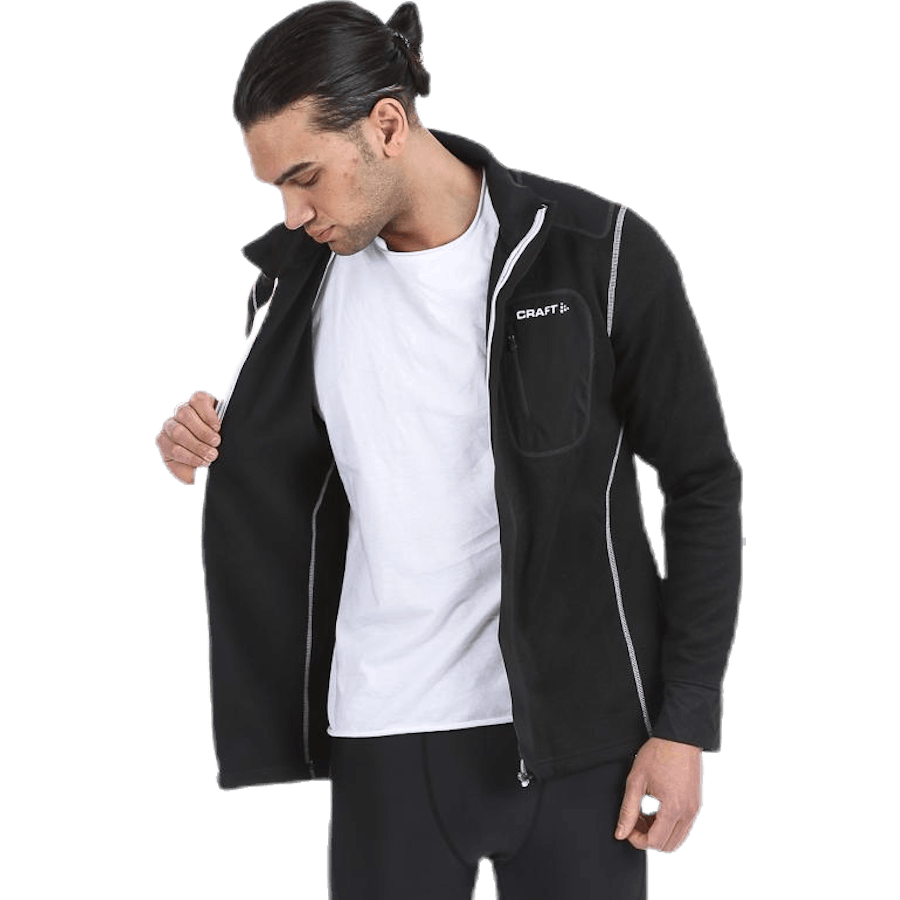 P Warm Jacket M Svart