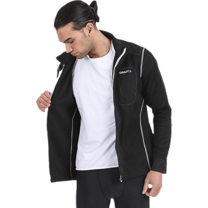 P Warm Jacket M Svart