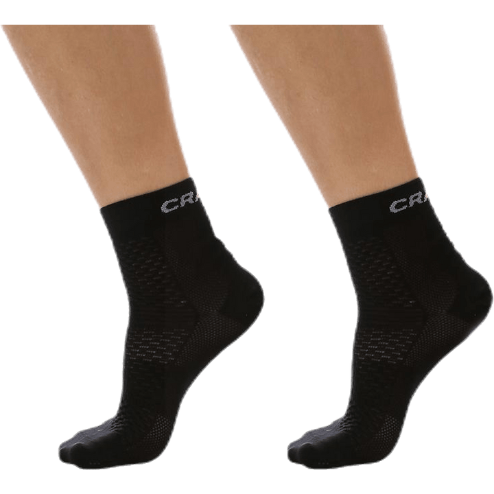 Calzino Cool Mid 2-Pack Nero