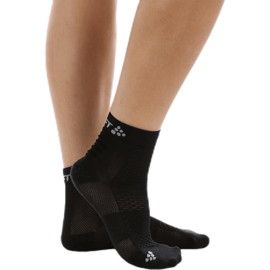 Calzino Cool Mid 2-Pack Nero
