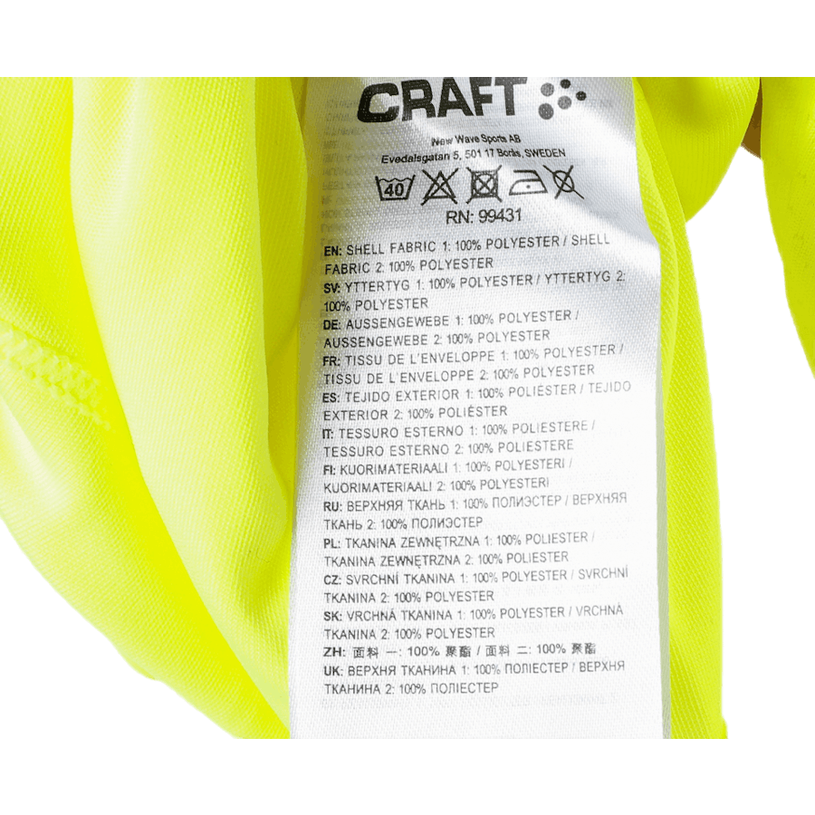 Progress Goalkeeper LS Jersey W Yellow