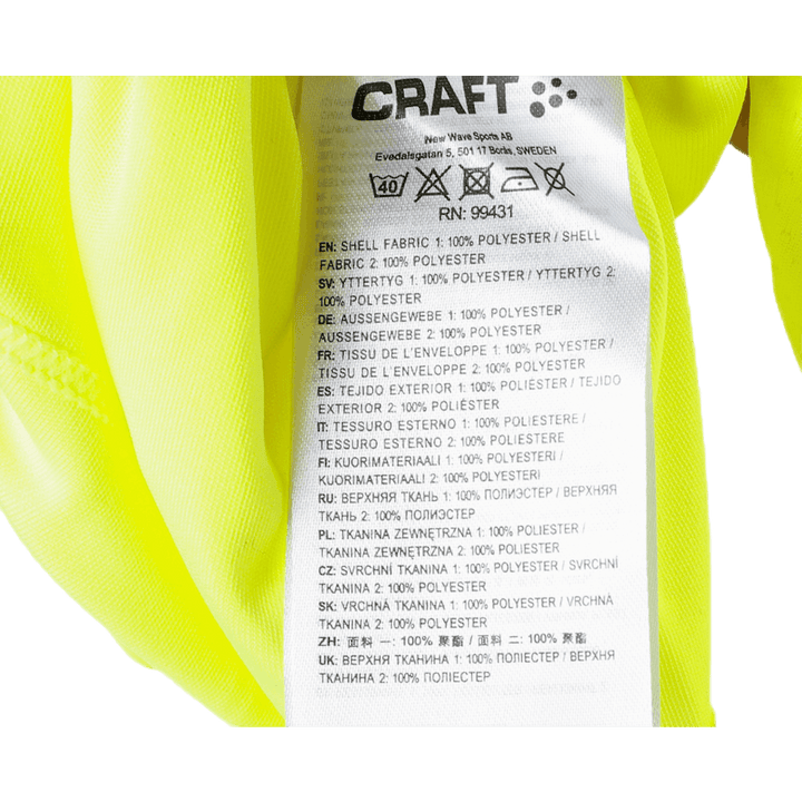 Progress Goalkeeper LS Jersey W Yellow
