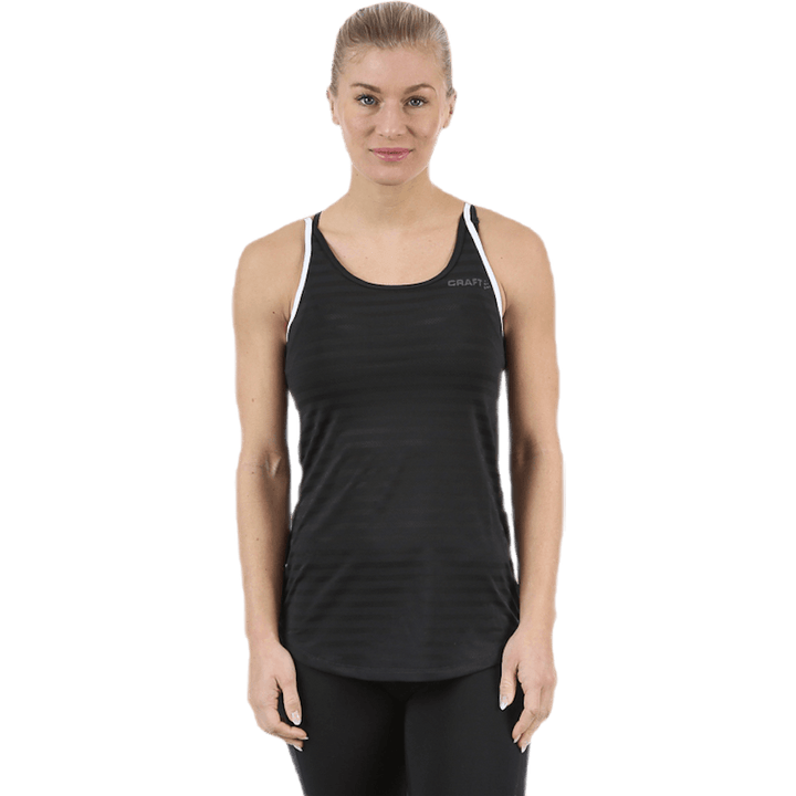 Breakaway Singlet White/Black