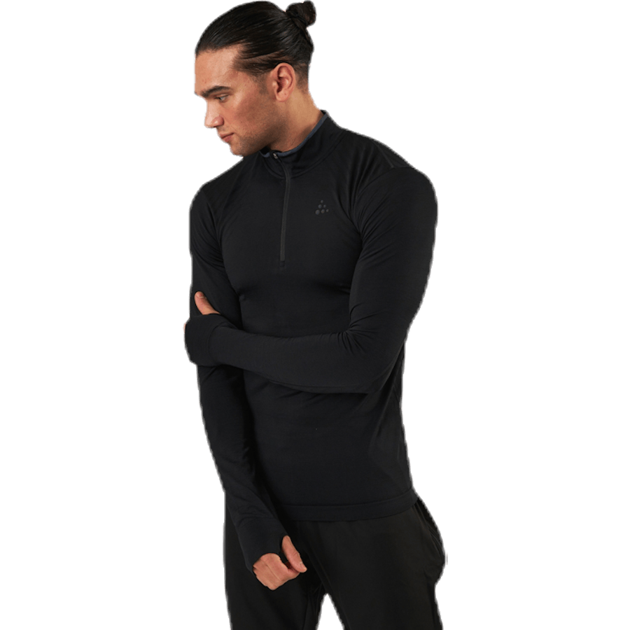 Fuseknit Comfort Zip Black