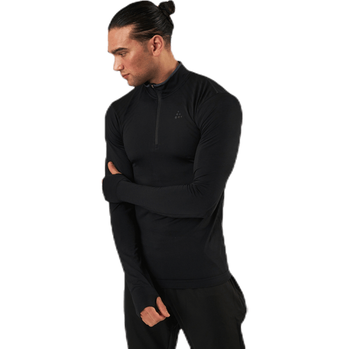 Fuseknit Comfort Zip Black