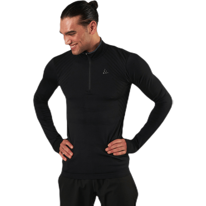 Fuseknit Comfort Zip Black